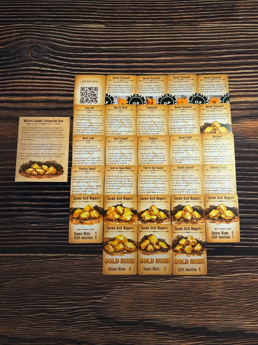 Western Legends: Prospecting Deck Variant (2nd Edition)